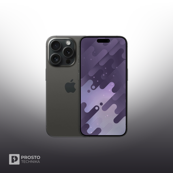 iPhone 15 Pro 128 ГБ Esim черный титан